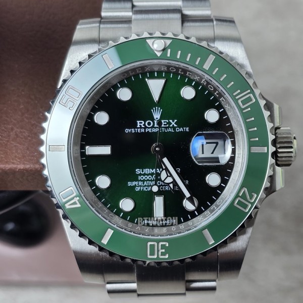 클린 롤렉스 서브마리너 그린 스틸… - 레플리카 시계 상세정보