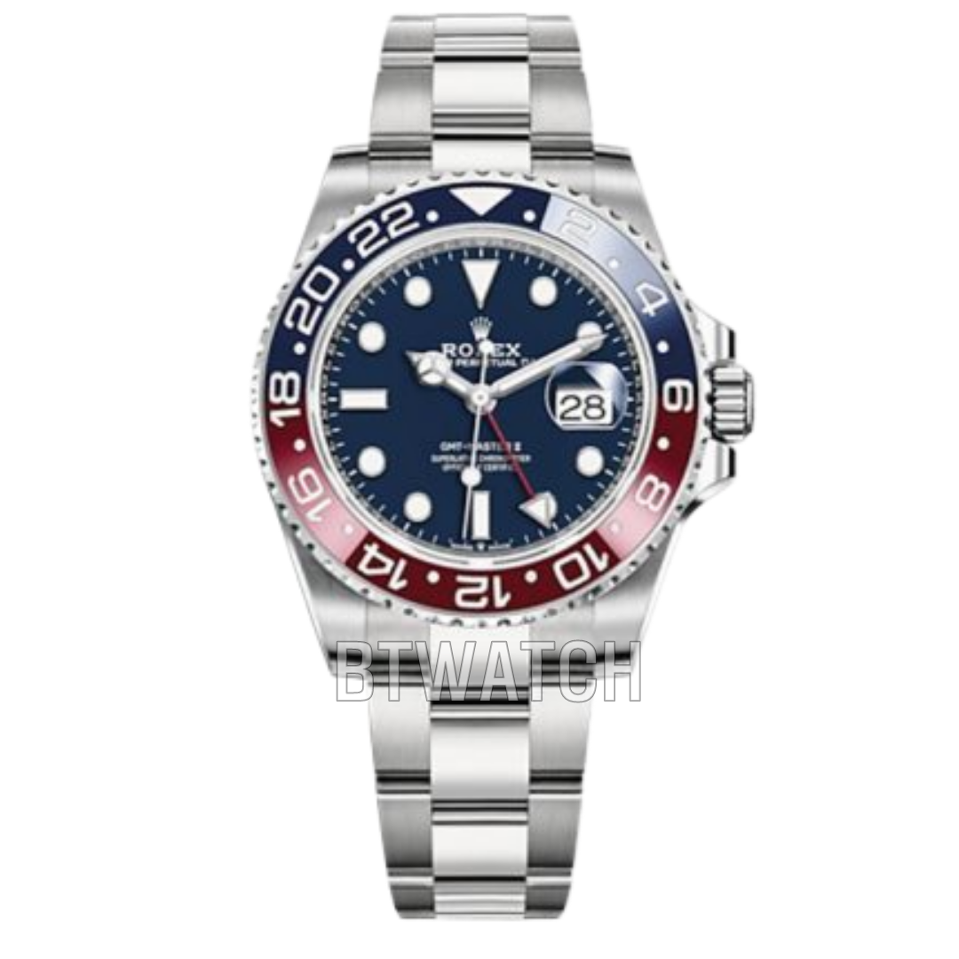 클린 공장 GMT-마스터 II 미드나잇블루 40mm 904L