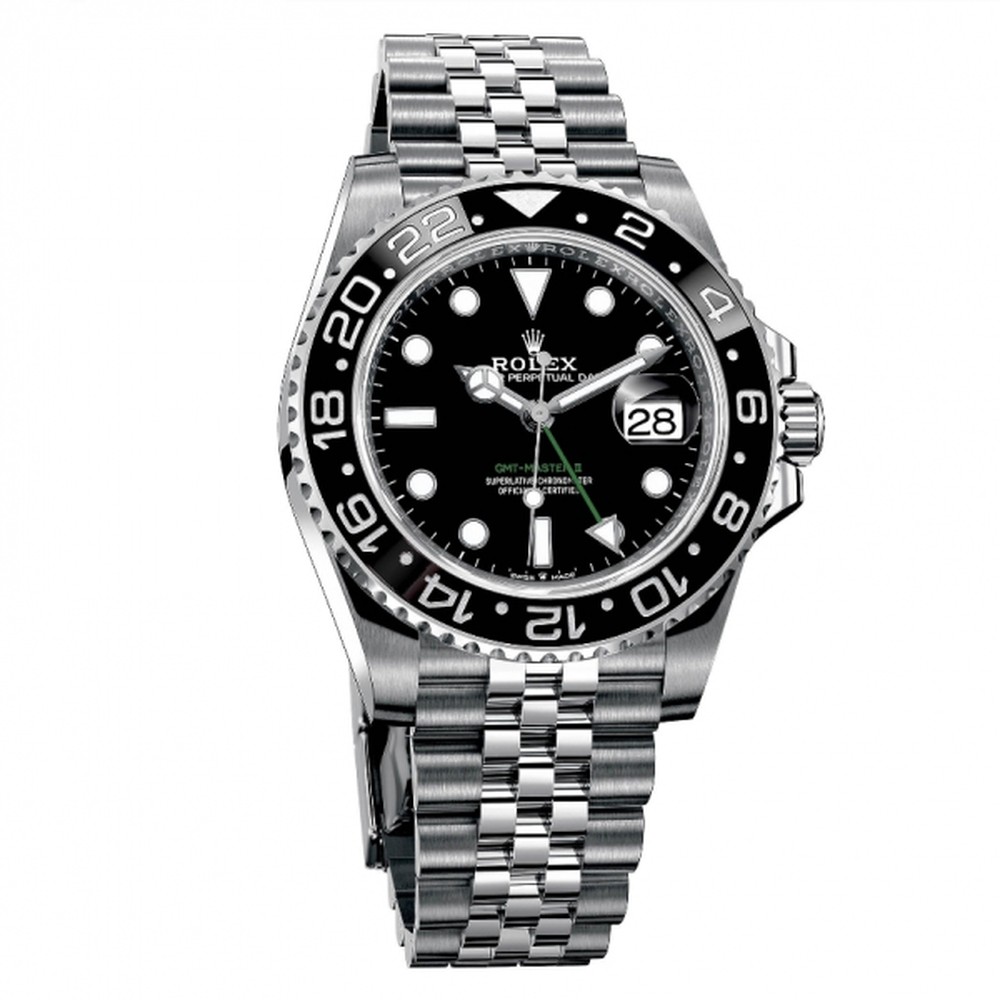 로렉스 GMT-마스터 II 쥬빌리 브레슬릿 블랙다이얼 40mm 904L Rolex GMT-Master2