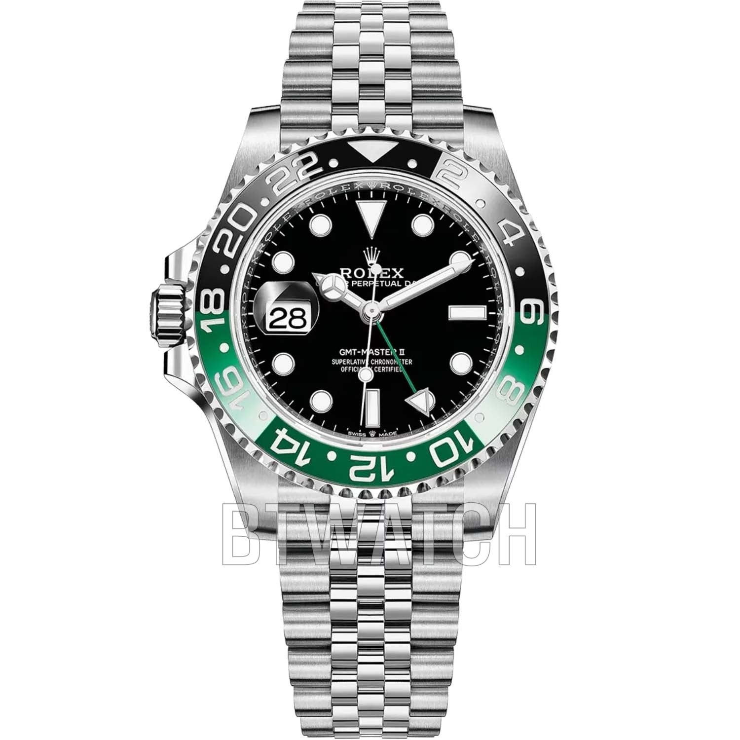 클린 공장 로렉스 GMT-마스터 II 쥬빌리 스프라이트 40mm 904L