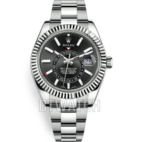 ZF공장 롤렉스 스카이드웰러 블랙 다이얼 42mm