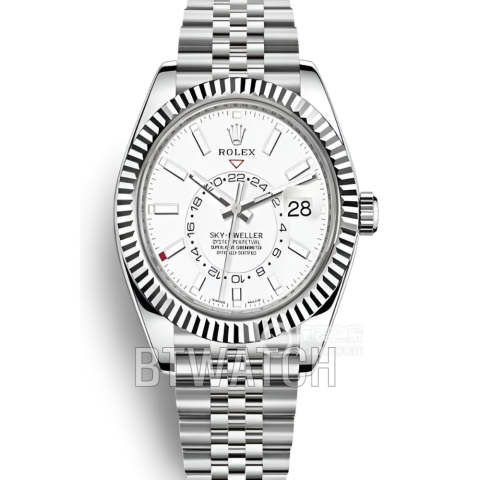 ZF공장 롤렉스 스카이드웰러 화이트 다이얼 42mm