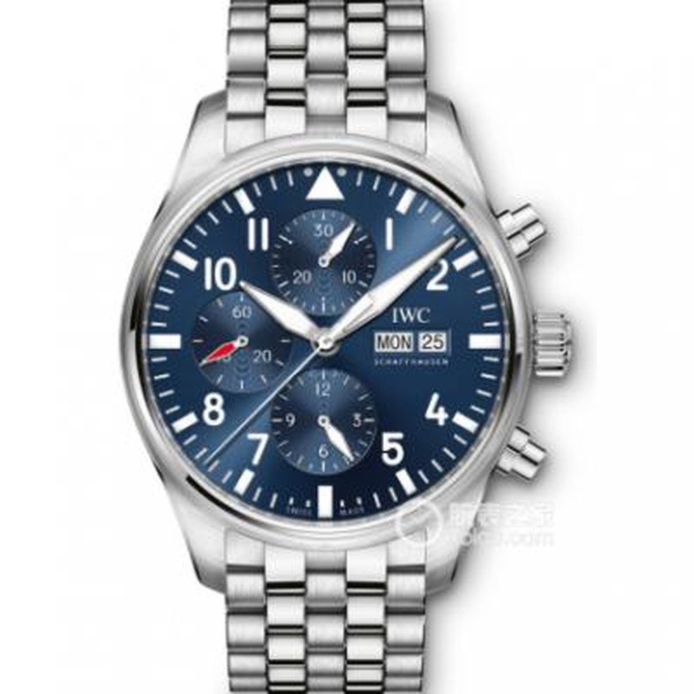 IWC PortugueseETA7750 43MM 파일럿 워치 크로노그래프 “어린 왕자” 에디션 