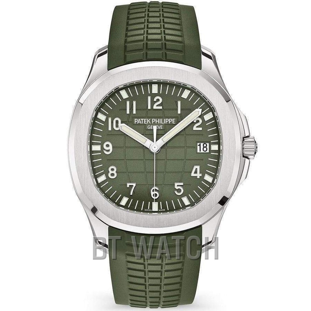 파텍필립 아쿠아넛 점보 그린 다이얼 42mm 5168 Patek Philippe Aquanut