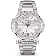 파텍필립 노틸러스 7118 화이트 다이얼 다이아 스틸 Patek Philippe Nautilus