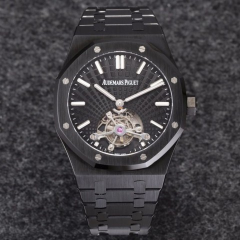 오데마피게 로얄오크 뚜르비옹 올블랙 41mm Audemars Piguet Royal Oak