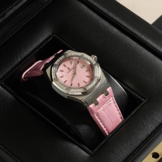 오데마피게 레이디 로얄오크 다이아베젤 핑크 Audemars Piguet Royal Oak
