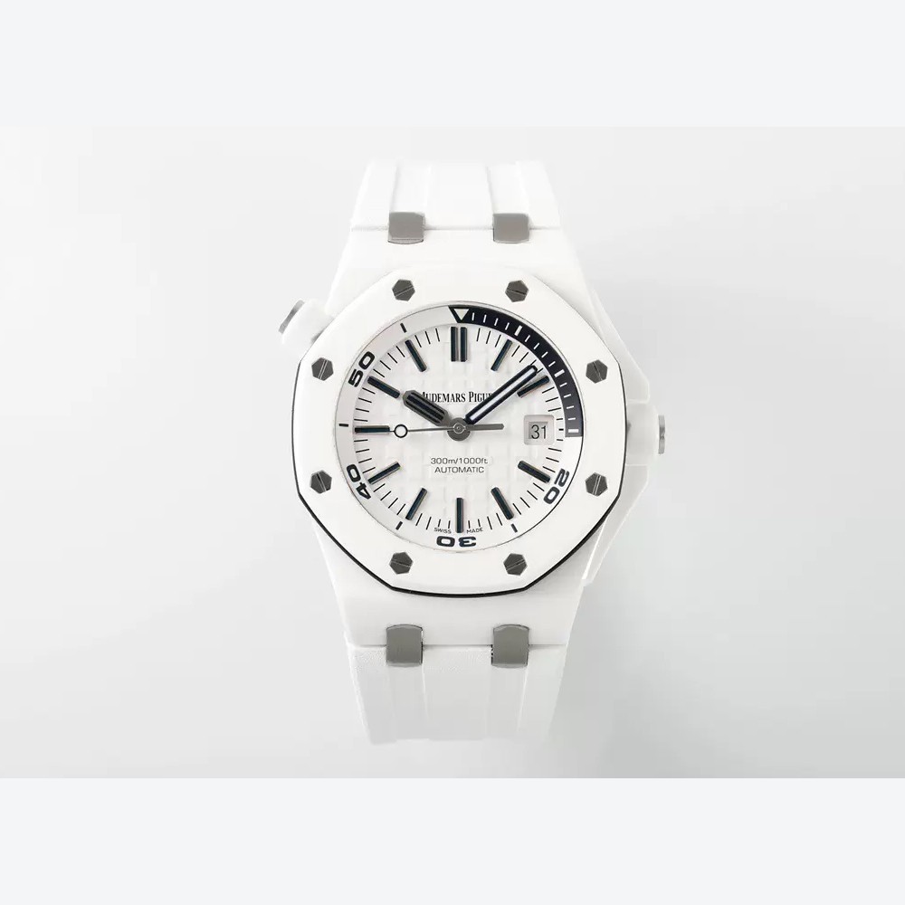 오데마피게 로얄오크 오프쇼어 다이버 15707 화이트 Audemars Piguet Offshore