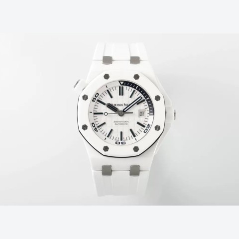 오데마피게 로얄오크 오프쇼어 다이버 15707 화이트 Audemars Piguet Offshore