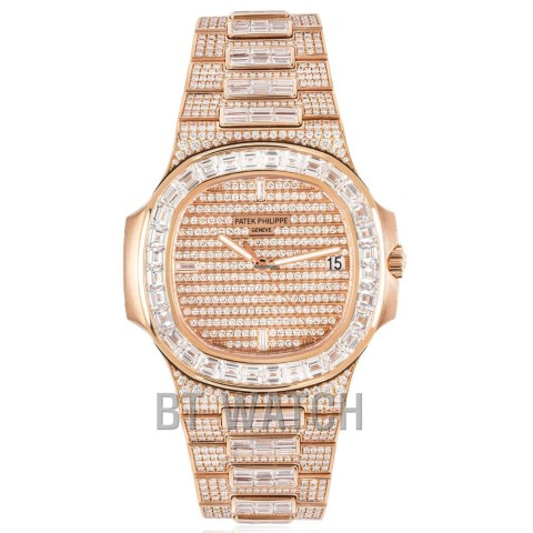 파텍필립 노틸러스 5719/1G-001 다이아몬드 로즈골드 Patek Philippe Nautilus