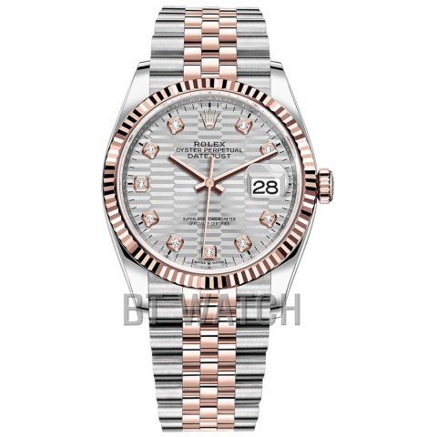 롤렉스 데이저스트 화이트 다이얼 36mm 126233 Rolex Datejust