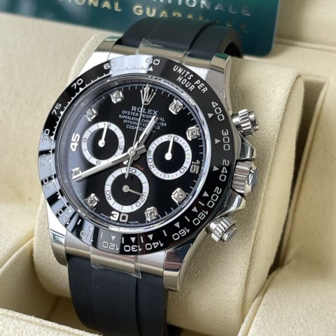 롤렉스 데이토나 블랙 다이얼 러버밴드 116515 40mm Rolex Daytona