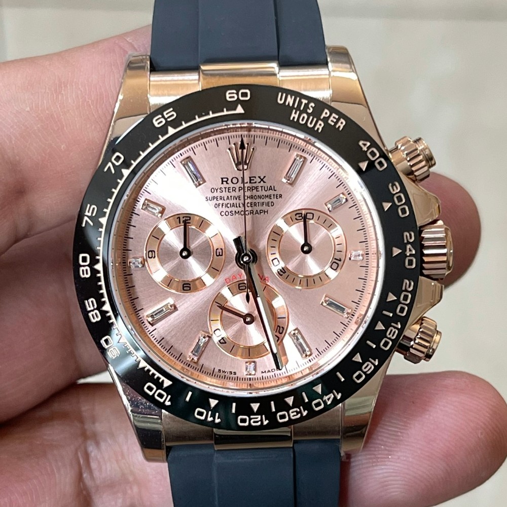 롤렉스 데이토나 로즈골드 핑크 다이얼 116515-0021 40mm Rolex Daytona