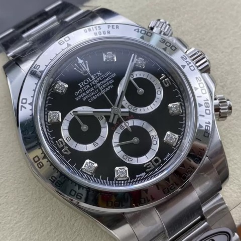 롤렉스 데이토나 크로노그로프 검판 스틸40mm Rolex Daytona