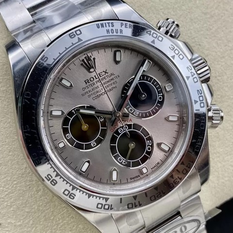 롤렉스 데이토나 크로노그로프 실버 다이얼 스틸40mm Rolex Daytona