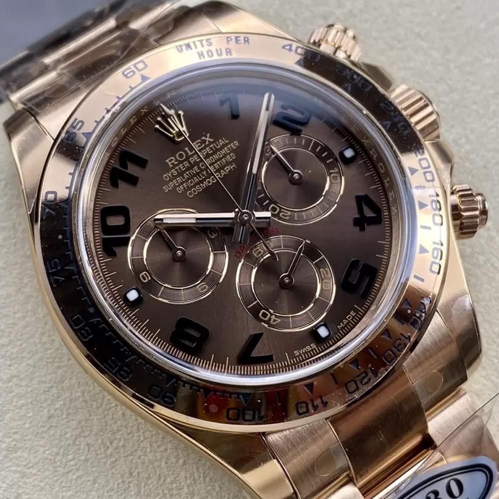 롤렉스 데이토나 크로노그로프 초코 블랙 인덱스 금통 Rolex Daytona