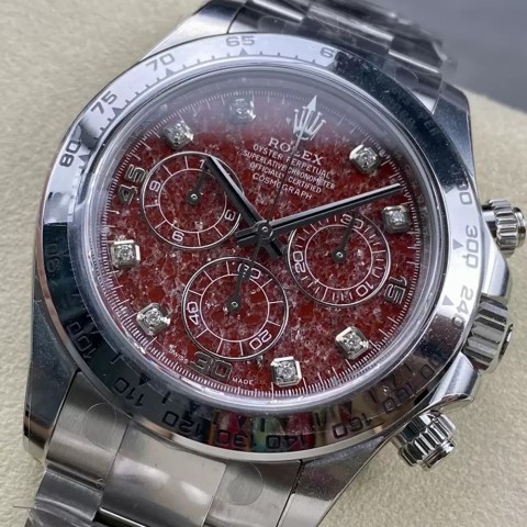 롤렉스 데이토나 레드 커스텀 다이얼 Rolex Daytona