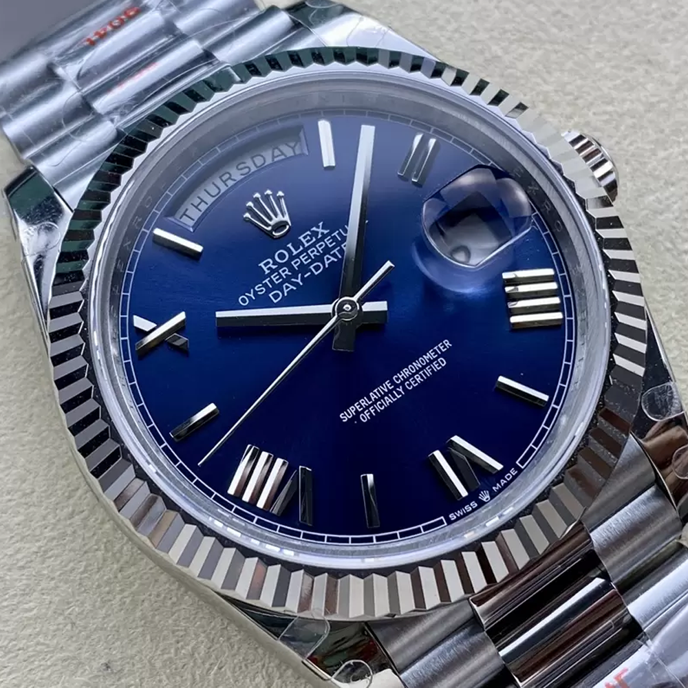 GM공장 롤렉스 데이데이트 40mm 청판 텅스텐 m228236