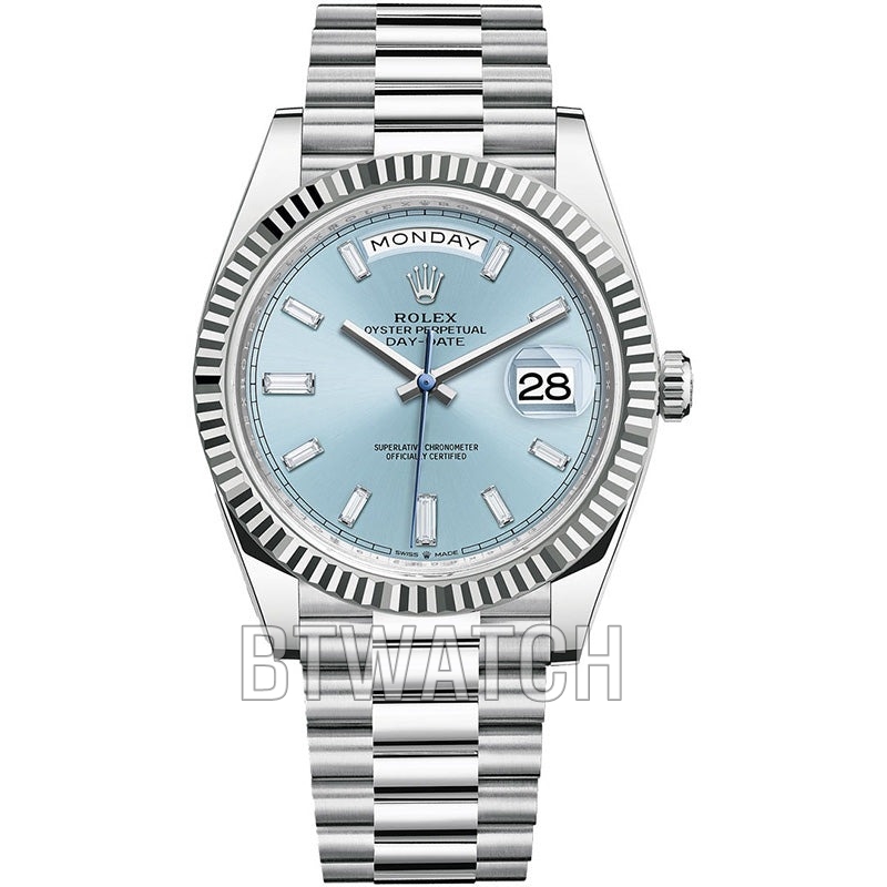 GM공장 롤렉스 데이데이트 플래티늄 40mm 228238