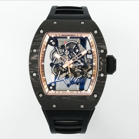 리차드밀 부바왓슨 RM-055 블랙 골드 카본 케이스 Richard Mille Bubba Watson