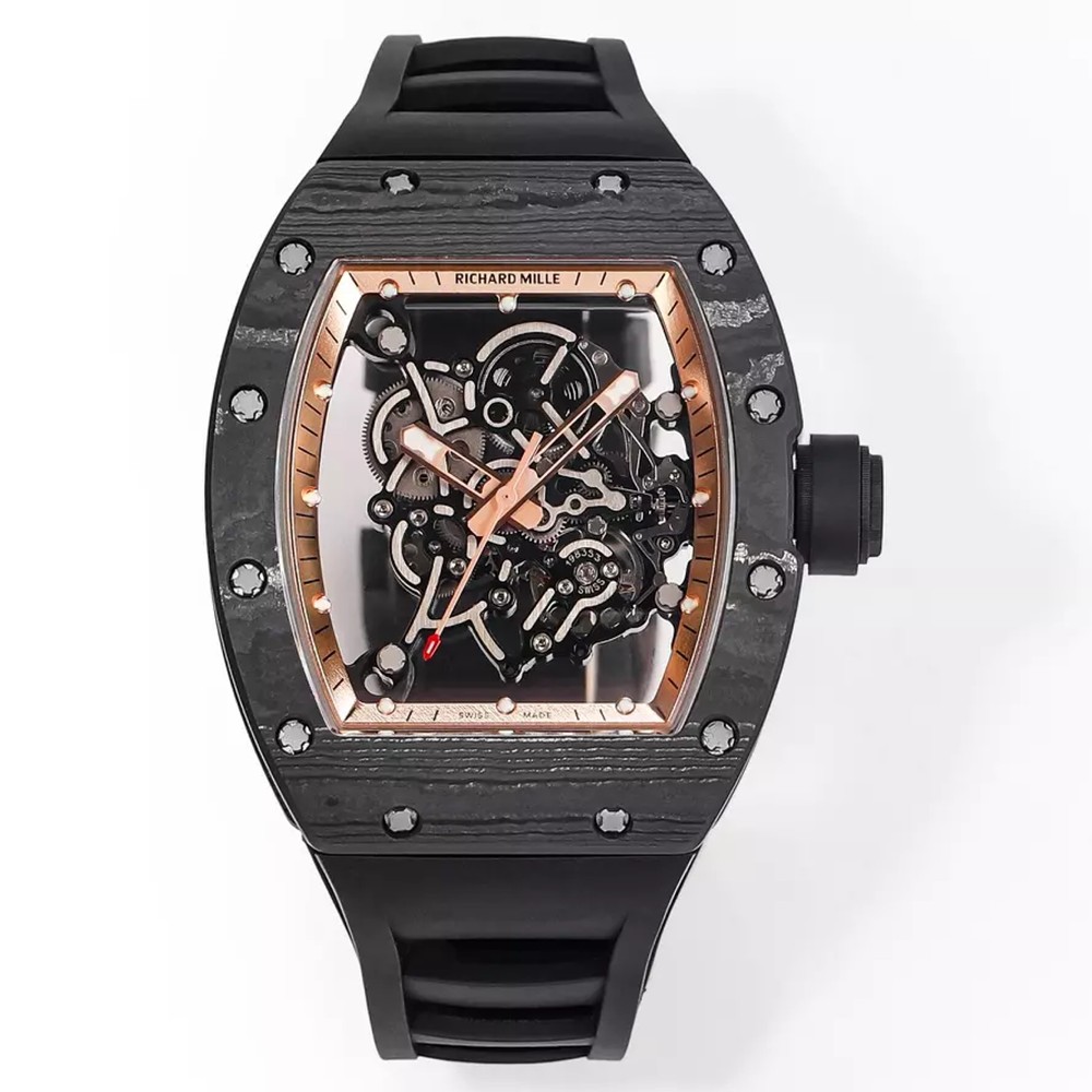 리차드밀 부바왓슨 블랙 카본 골드 RM-055 Richard Mille Bubba Watson