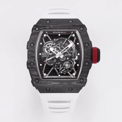 리차드밀 카본 라파엘 나달 RM35-01 화이트 러버 Richard Mille Rafael Nadal