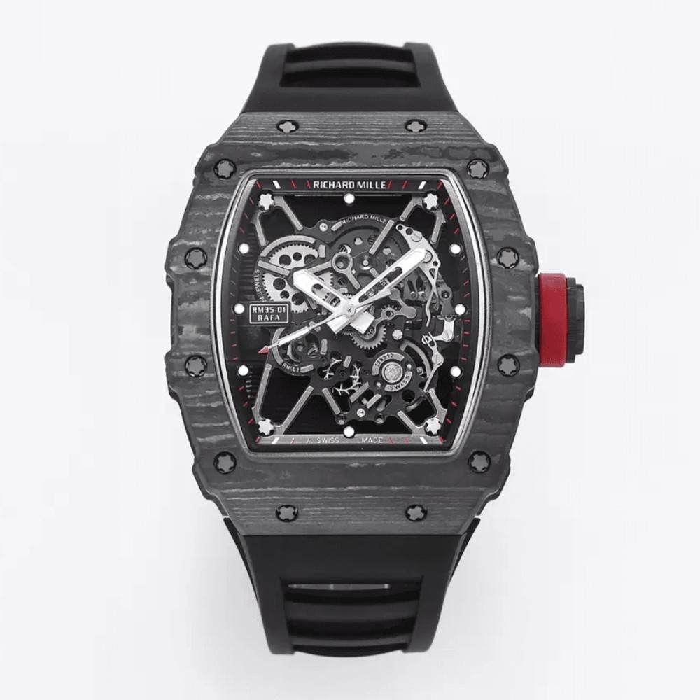 리차드밀 카본 라파엘 나달 RM35-01 블랙 러버 Richard Mille Rafael Nadal