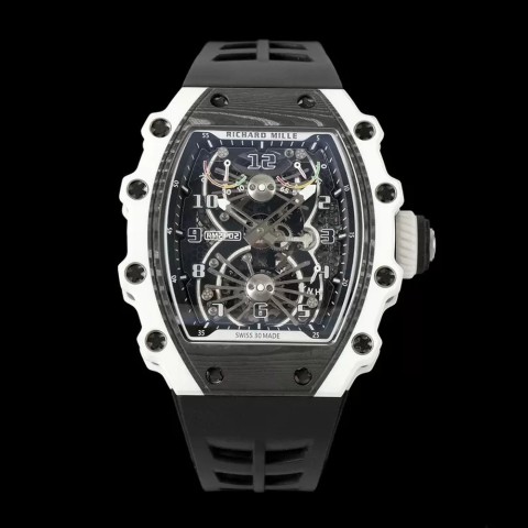 리차드밀 RM 21-02 투르비용 에어로다인 뉴 버전 블랙 러버 Richard Mille