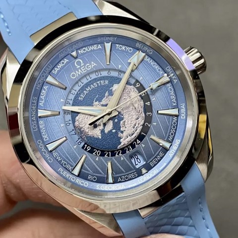 오메가 씨마스터 월드 타이머 한정판 OMEGA Sea Master
