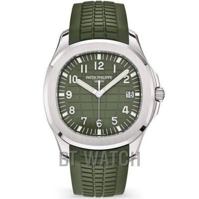 파텍필립 아쿠아넛 점보 그린 다이얼 42mm 5168 Patek Philippe Aquanut
