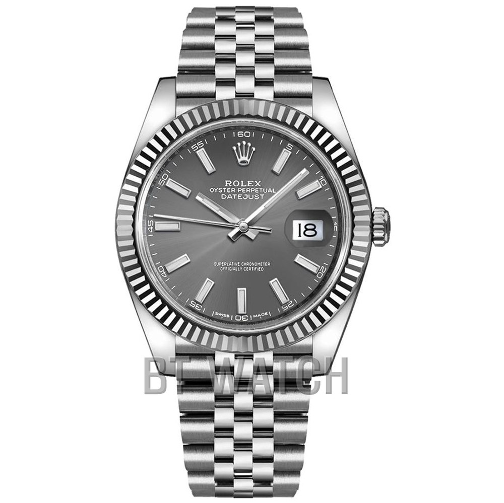(당일 출고)로렉스 데이저스트 다크로듐 바인덱스 다이얼 41mm Rolex Datejust